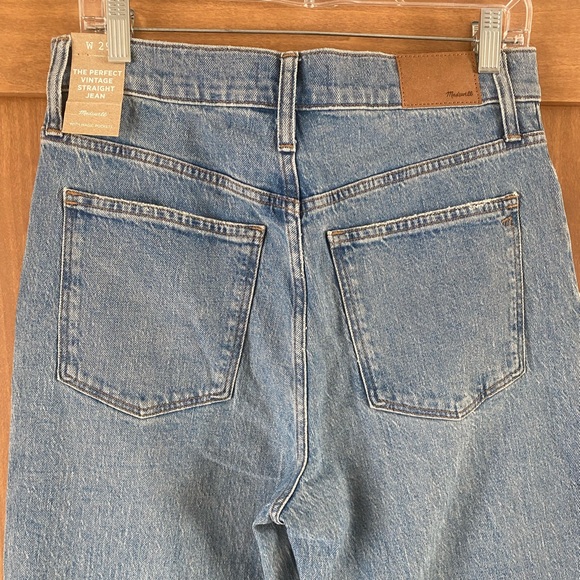 NWT Madewell The Perfect Vintage Straight Jean size 29 - Picture 6 of 14